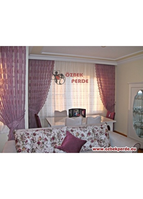 Osmanlı Mührü Kanat Perde (Tülden)